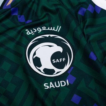 team logo view on the adidas Saudi Arabia Home Shirt World Cup 2026