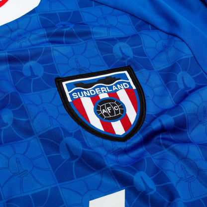 team logo view on the hummel Sunderland AFC Away Shirt 2025/26