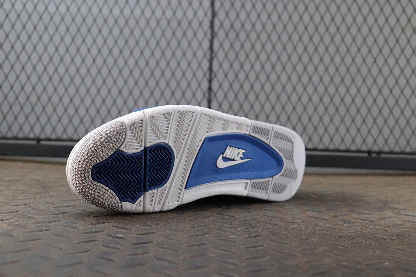 the iconic Nike Air Jordan 4 "Military Blue"