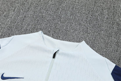 Inter Milan 25/26 Quarter-Zip Tracksuit top neck view