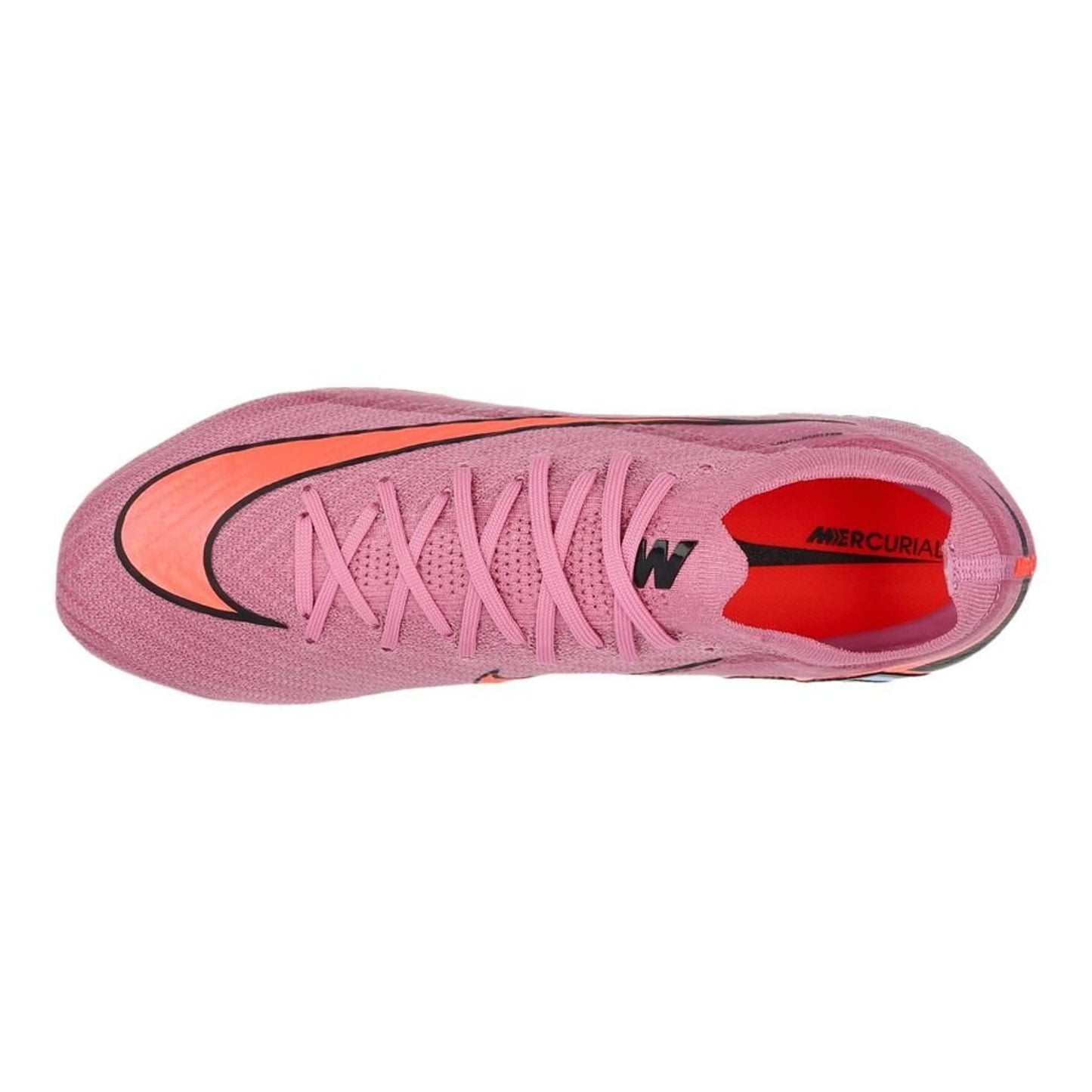 top view of the Nike Air Zoom Mercurial Vapor 16 Elite AG-PRO in Pink (Scary Good Pack)