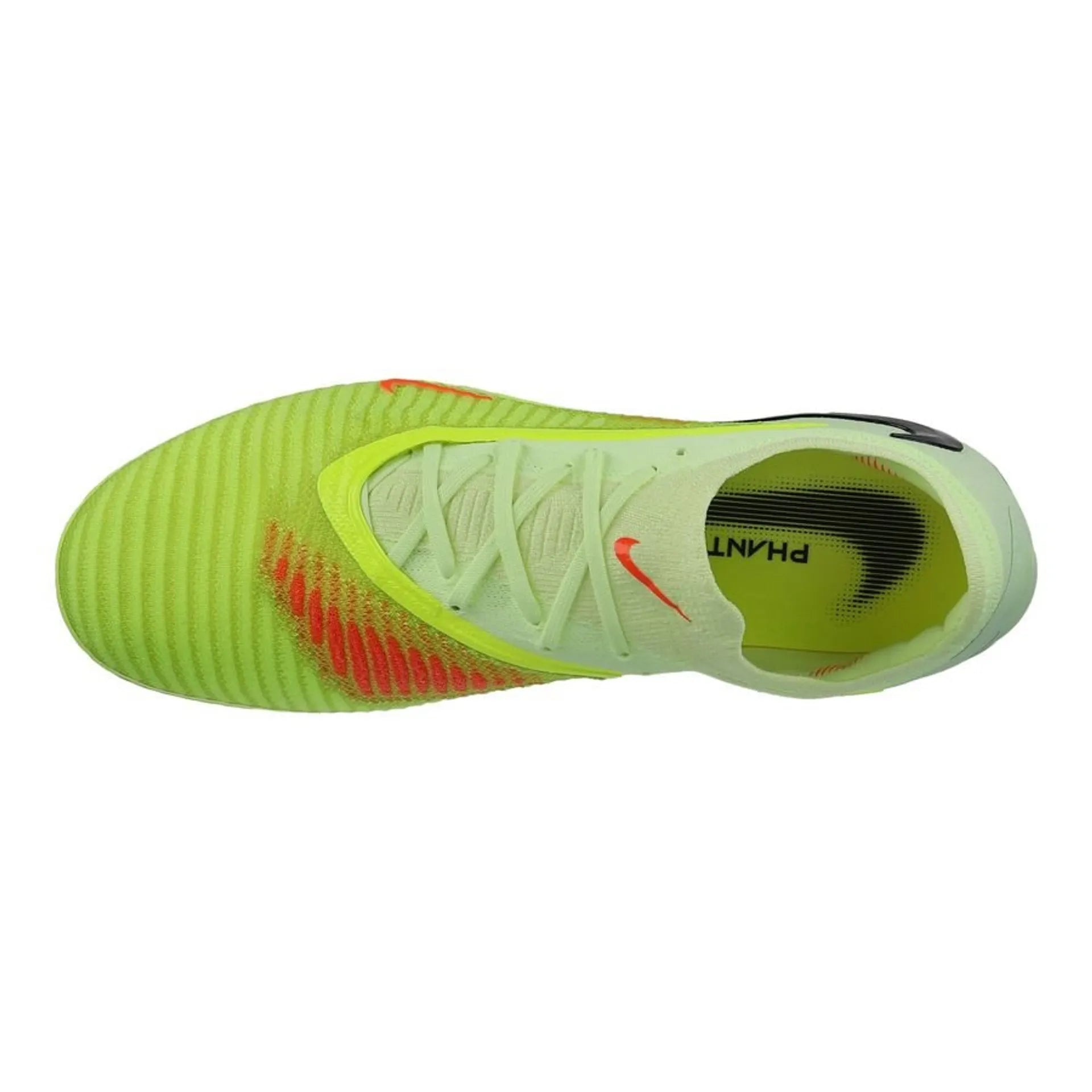 top view of the Nike Phantom 6 Elite Low Cut SG-PRO Max Voltage