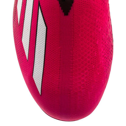 top view of the adidas X Speedportal+ FG "Own Your Football" Pack in a Pink/Black colorway